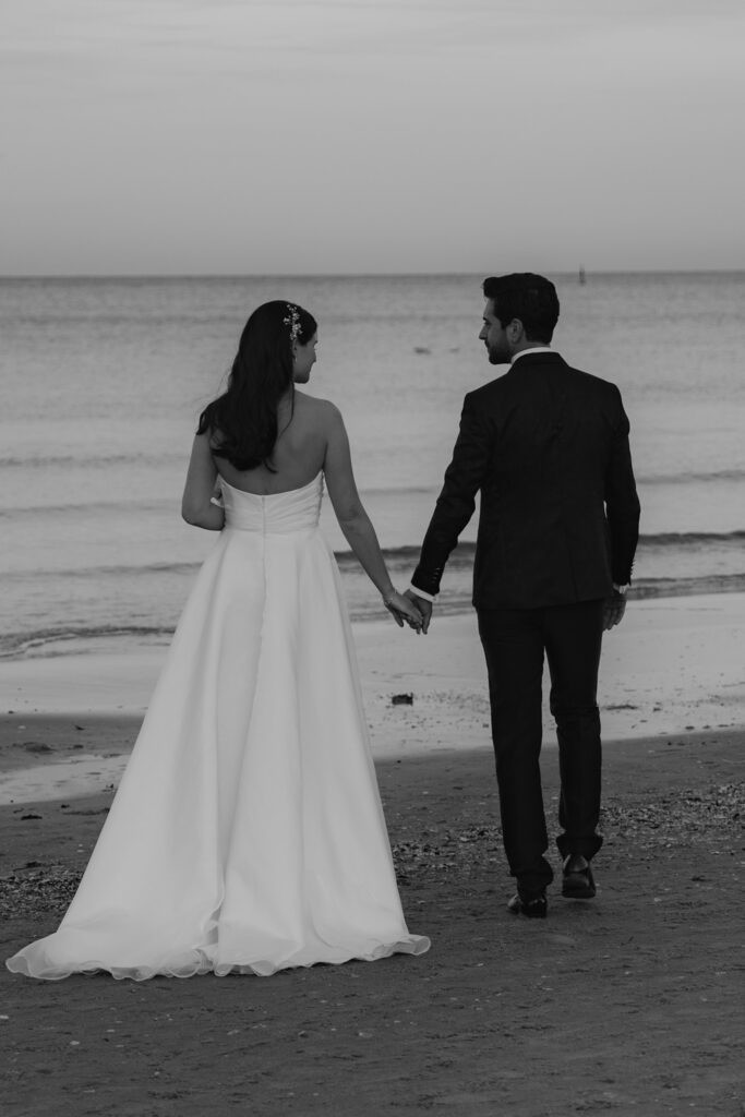 Hochzeitsfotoshooting am Strand von Rügen - Wedding Planner Mandy Knebusch