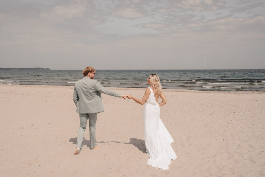 Strandhochzeit an der Ostsee - Hochzeitswochenende, stilvolle Hochzeiten mit Hochzeitsplanerin