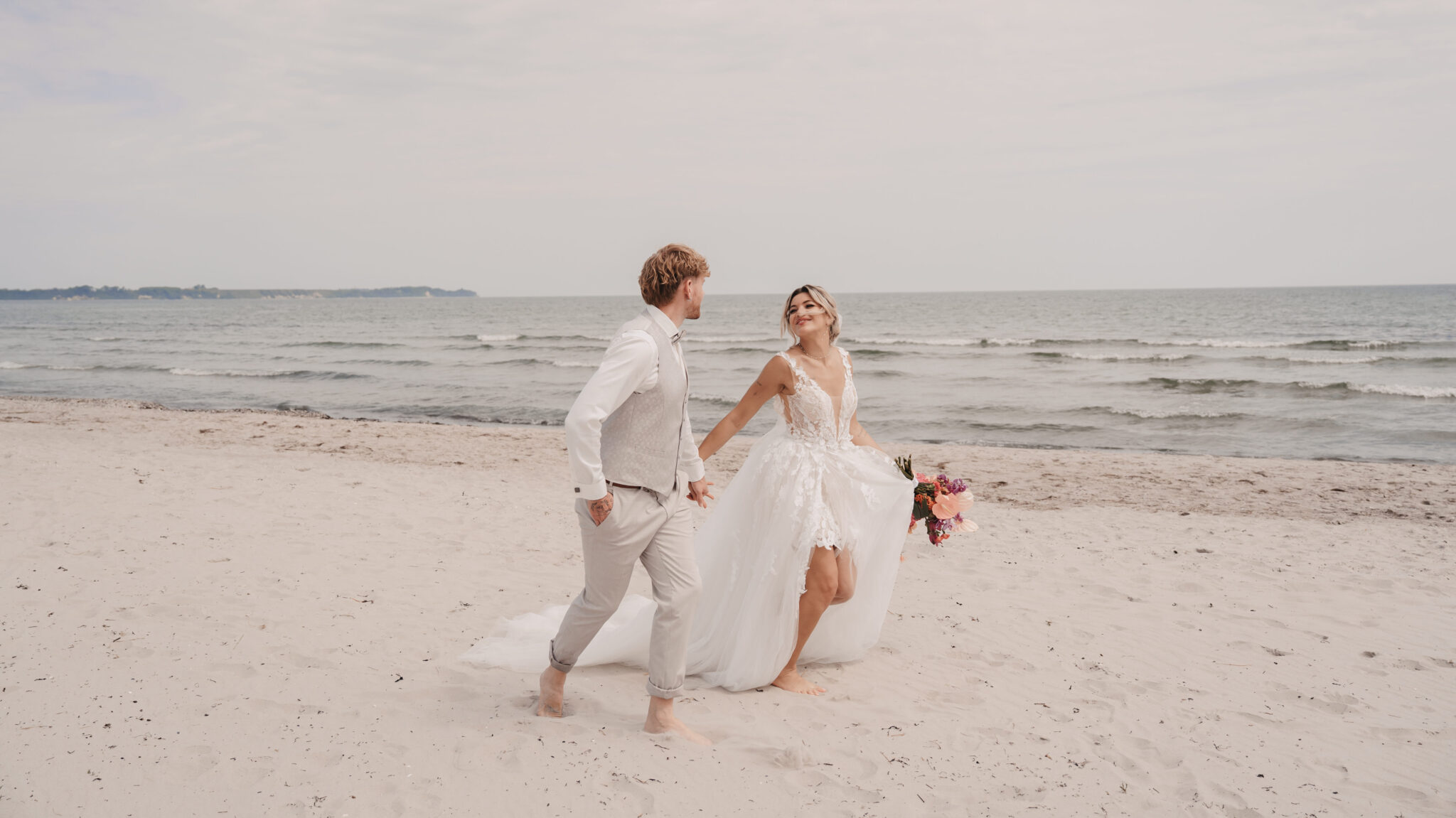 Kleine Hochzeit am Strand an der Ostsee - Wedding Planner Mandy Knebusch