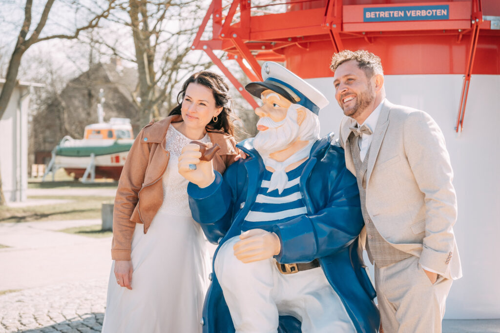 Intime Hochzeit zu zweit - Heiraten an der Ostsee, Elopement Wedding, Kap Arkona