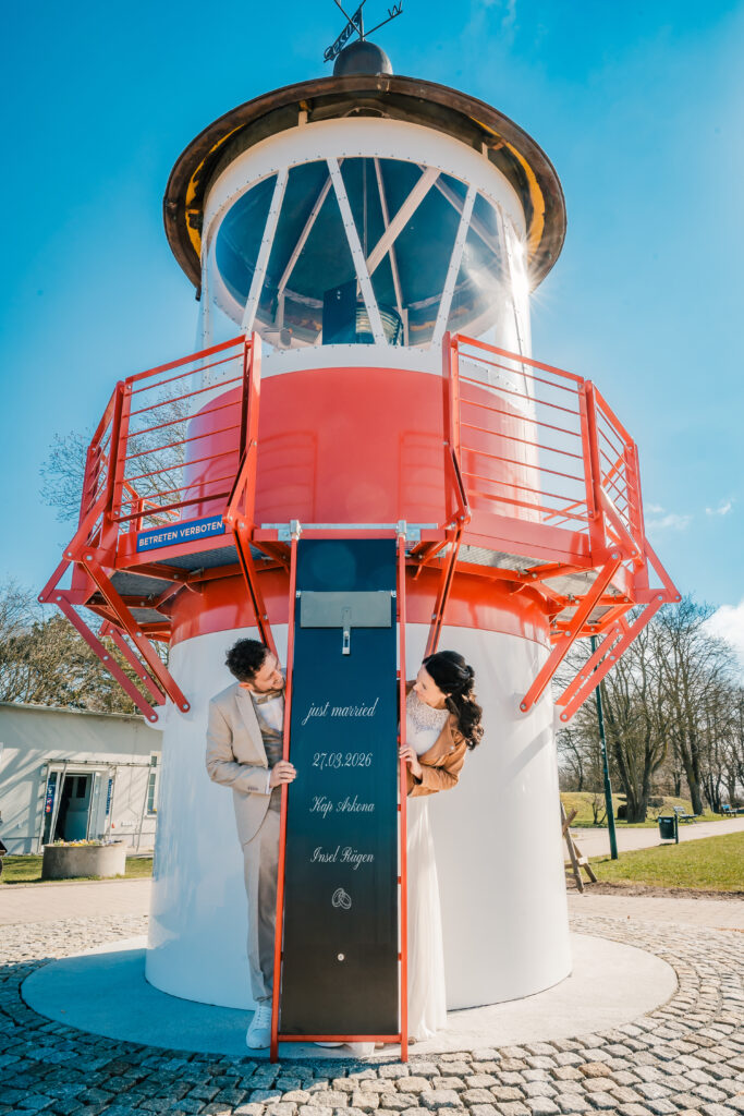 Hochzeit auf Rügen - Kap Arkona, heiraten an der Ostsee mit Mandy Knebusch