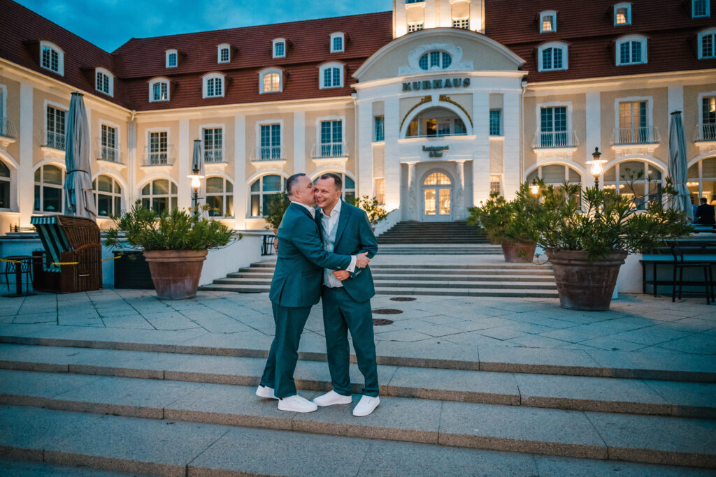 Hochzeit an der Ostsee - Hochzeitslocation Kurhaus Binz, Rügen - Heiraten im kleinen Kreis mit Wedding Planner Mandy Knebusch